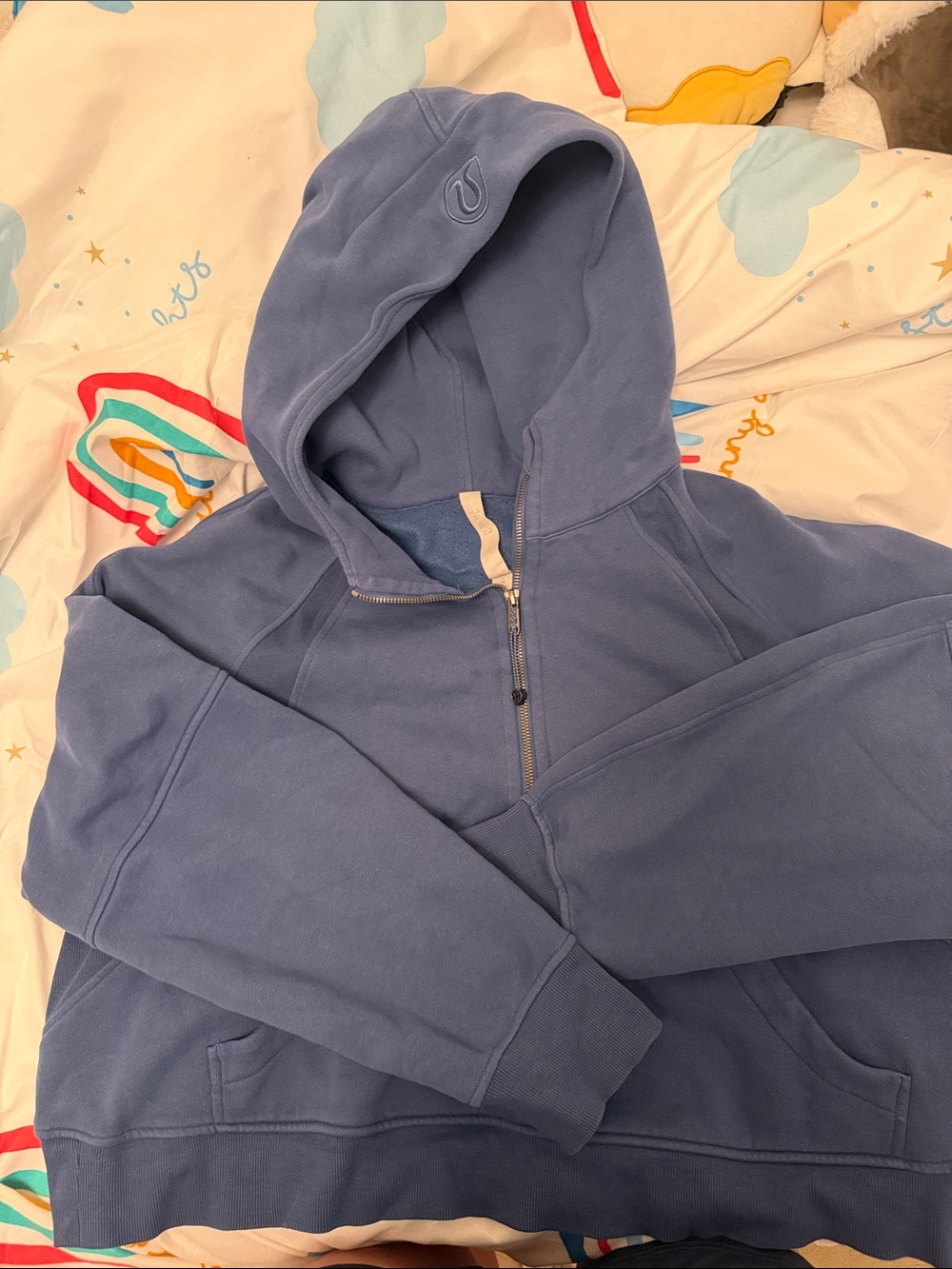 Lululemon blue  Half-Zip Hoodie